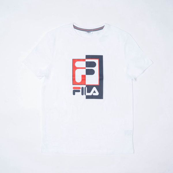 Fila Archie Men's T-Shirts - White,NZ 43-68517